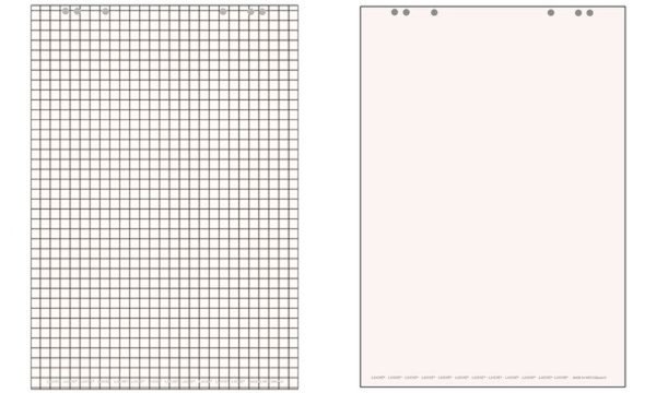LANDRÉ Flip-Chart-Block, 20 Blatt, blanko, 680 x 990 mm (5400030)