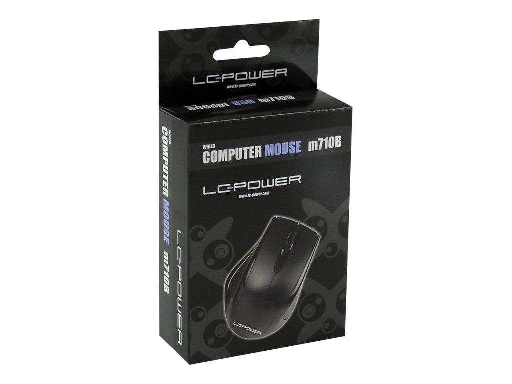 LC-Power Optical m710B USB schwarz