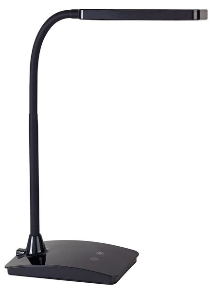 LED-Tischleuchte MAULpearly, dimmbar schwarz, Armlänge 35,7cm,