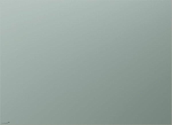 Glasboard matte 90 x 120 cm eckig Sage Green, matte Oberfläche