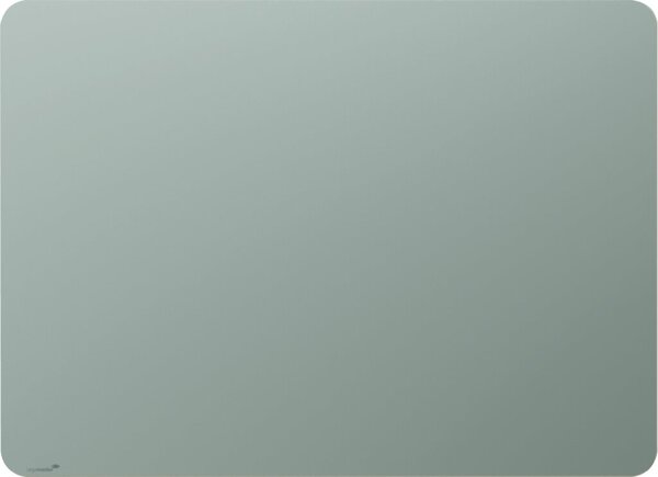 Glasboard matte 90 x 120 cm runde Ecken, Sage Green, matte Oberfläche
