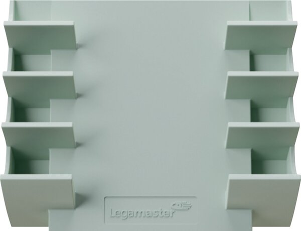 Glasboard Markerhalter Sage Green für Glasboards mit magnetischer