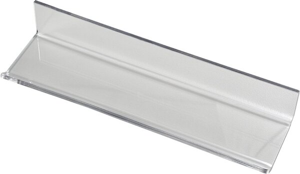 Ablageboard transparent f. Glasboard Colour, 200mm, Plexiglas