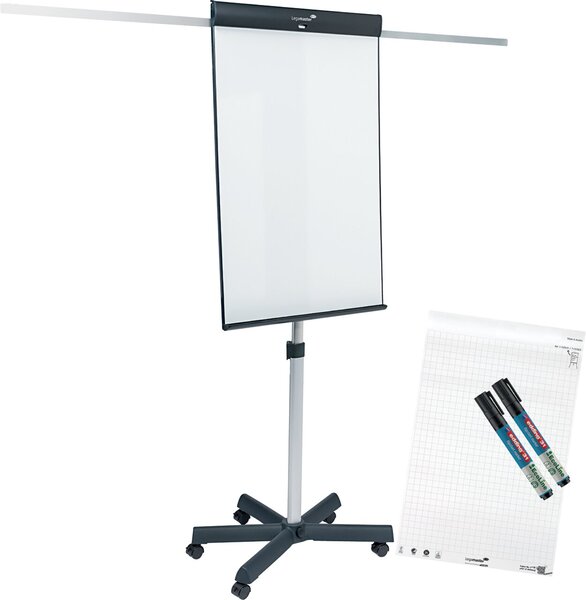 Flipchart pro mobile Sternfuß Whiteboard-Oberfläche aus lackiertem