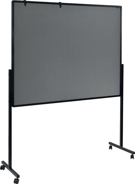 Multiboard Premium xl, grau Whiteboard, Pinboard und Flipchart