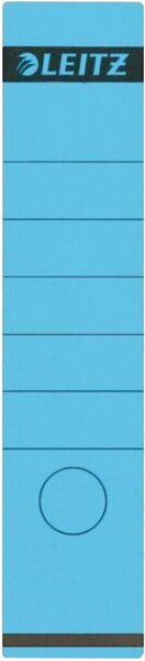 Rückenschild lang/breit blau 10St 