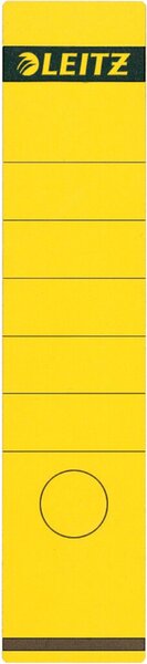 Rückenschild lang/breit gelb 10St 