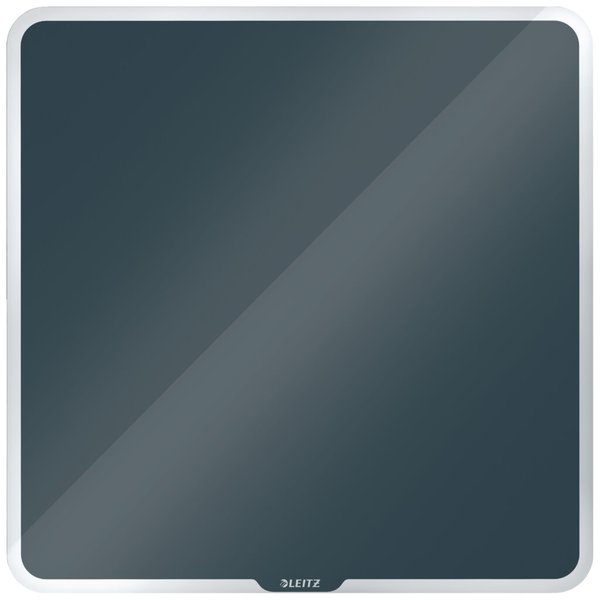 Cosy Whiteboards Glas 450x450 mm, grau rahmenlos, Sicherheitsglas, trocken