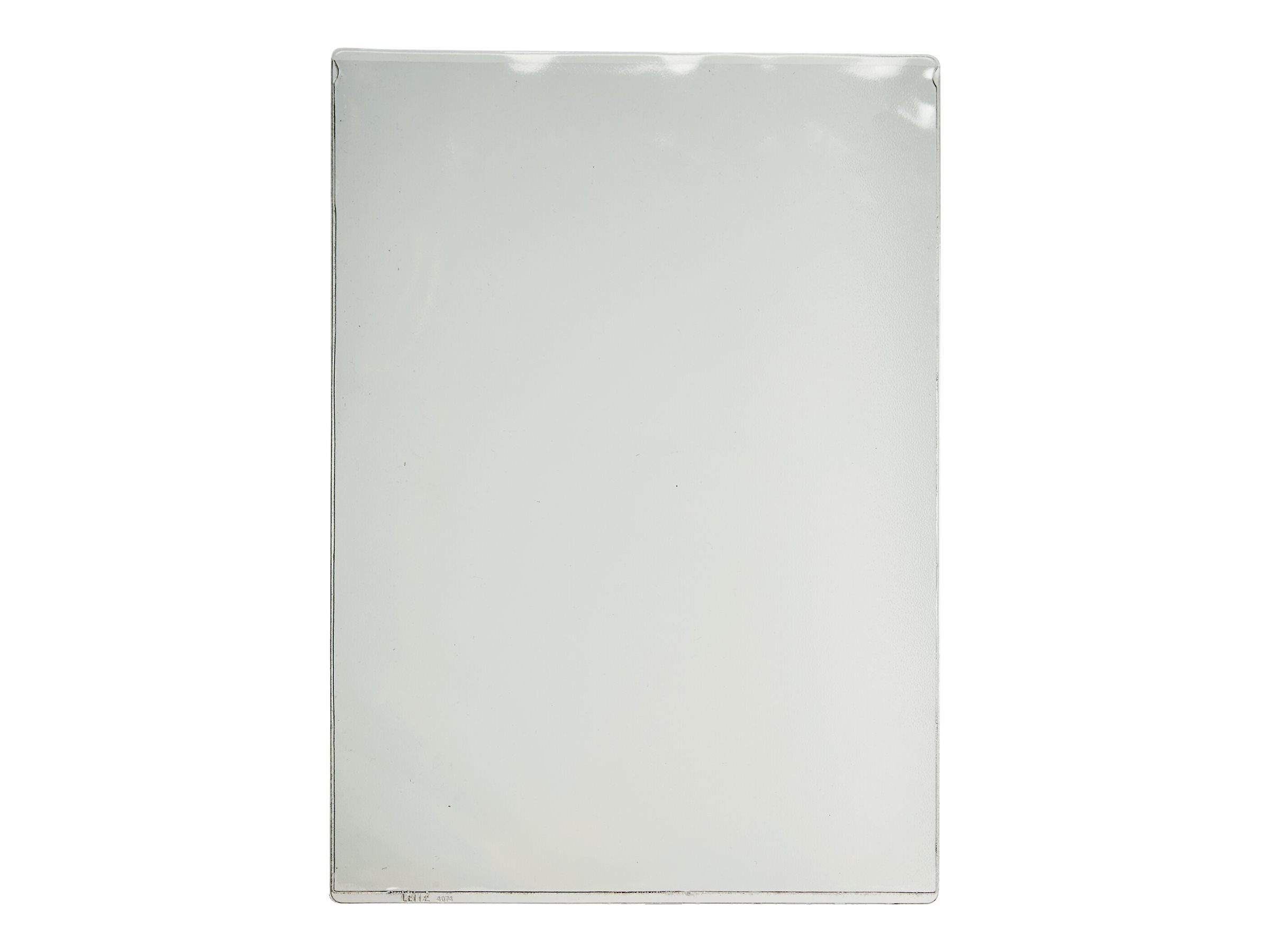 LEITZ Ausweishülle, A4, 210 x 297 mm, PVC, genarbt, 0,20 mm oben offen, Weichfo