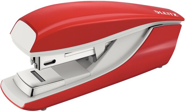 LEITZ Flachheftgerät Nexxt 5523, Heftleistung: 40 Blatt, rot Flachhefttechnolog