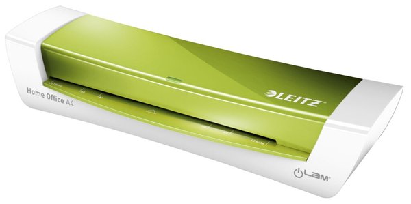 LEITZ Laminiergerät iLAM HomeOffice 73680064 DIN A4 weiß/grün (73680054)