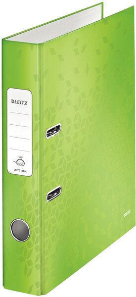 LEITZ Ordner WOW 10060054 DIN A4 50mm Pappe grün (10060054)