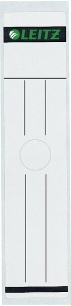LEITZ Ordnerrücken-Etikett für Hängeordner, 61 x 279 mm lang, breit, grau, pass