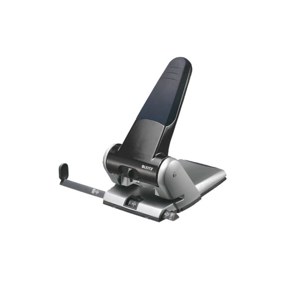 LEITZ Registraturlocher 5180, Stanzleistung: 65 Blatt schwarz, Extrastarker Reg