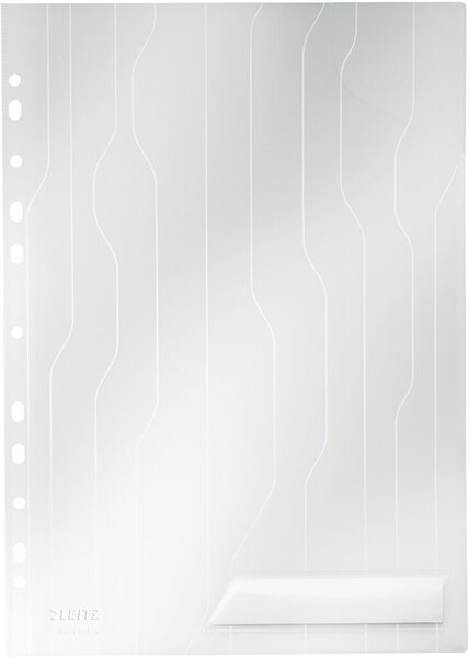 LEITZ Sicht--Prospekthülle CombiFile Maxi, A4, PP, genarbt 0,20 mm, Kombination
