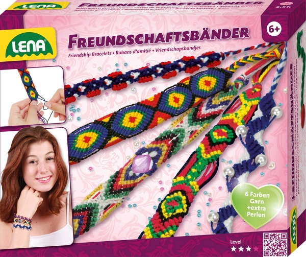 LENA Freundschaftsbänder Bastelset, Nr: 42686 LENA Freundschaftsbänder Bastelset, Nr: 42686