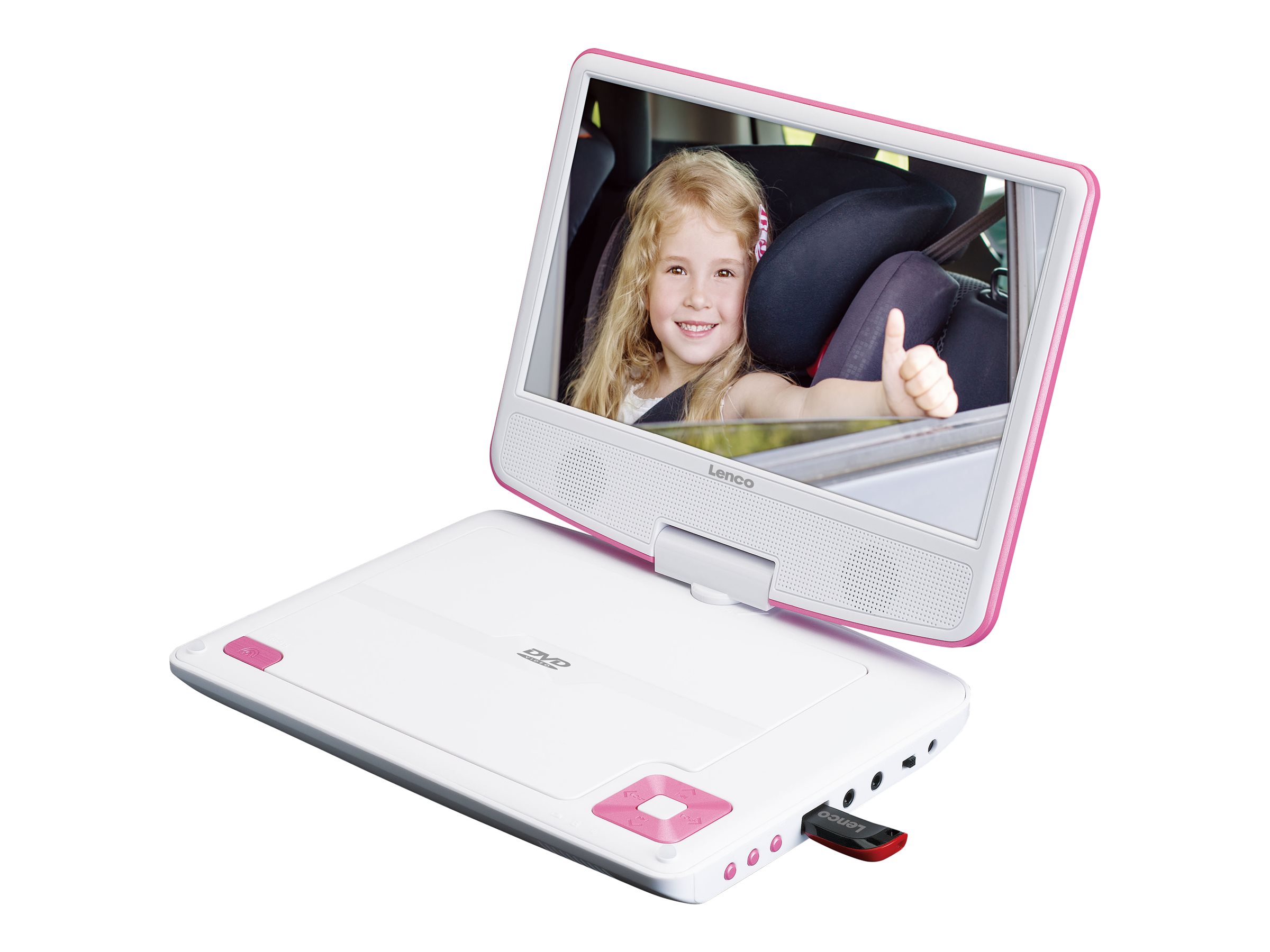 LENCO DVP-910 Portable DVD player Cabrio 22,90cm (9")