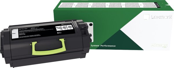 LEXMARK 522 Schwarz Tonerpatrone LCCP, LRP