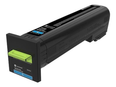 LEXMARK Besonders hohe Ergiebigkeit Cyan Tonerpatrone LCCP, Lexmark Corporate