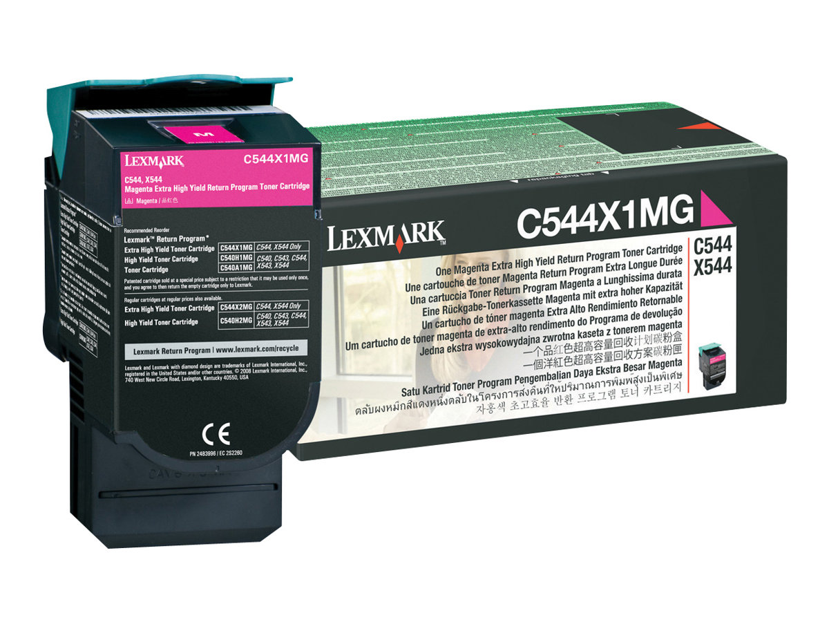 LEXMARK Besonders hohe Ergiebigkeit Magenta Tonerpatrone LCCP, LRP