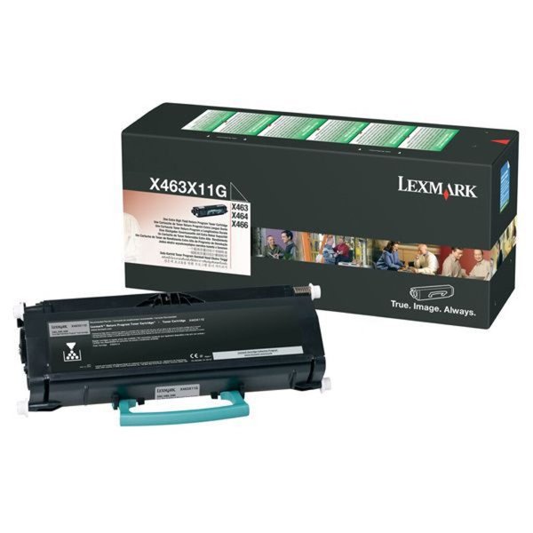 LEXMARK Besonders hohe Ergiebigkeit Schwarz Tonerpatrone LCCP, LRP