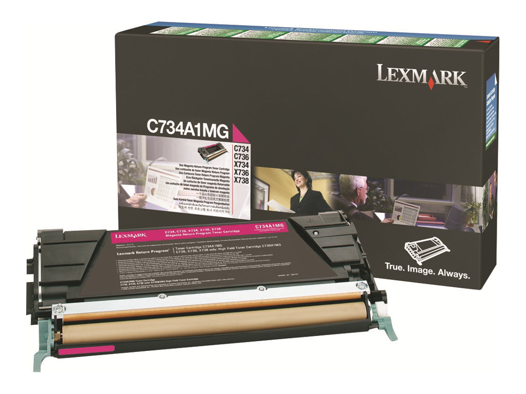 LEXMARK Magenta Tonerpatrone LCCP, LRP