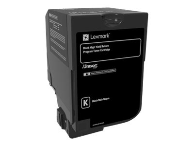 LEXMARK Schwarz Tonerpatrone LCCP, LRP