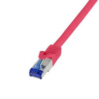 LOGILINK C6A104S RJ45 CAT 6a S/FTP 15 m Rot 1 St.