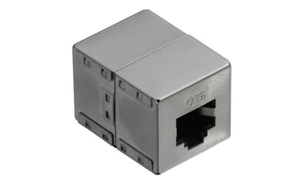 LOGILINK Patchkabelverbinder Logilink 1:1 Cat.6 STP, Metalgehäuse