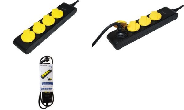 LOGILINK Steckdosenleiste Logilink 4-fach 1,4m Outdoor
