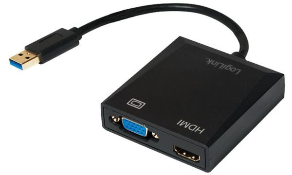 LOGILINK UA0234 USB 3.0 Combo VGA/HDMI Adapter