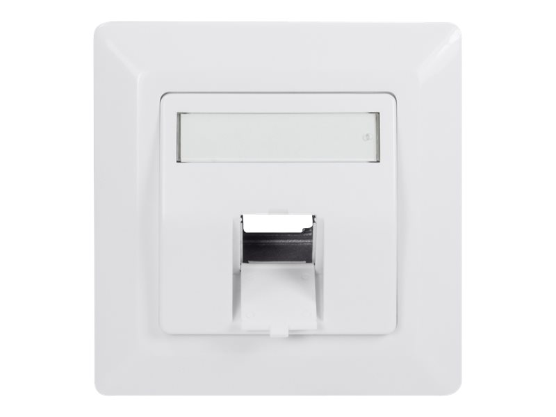 LOGILINK Unterputzdose f.Keystone Modul,45°Auslass,signalwei