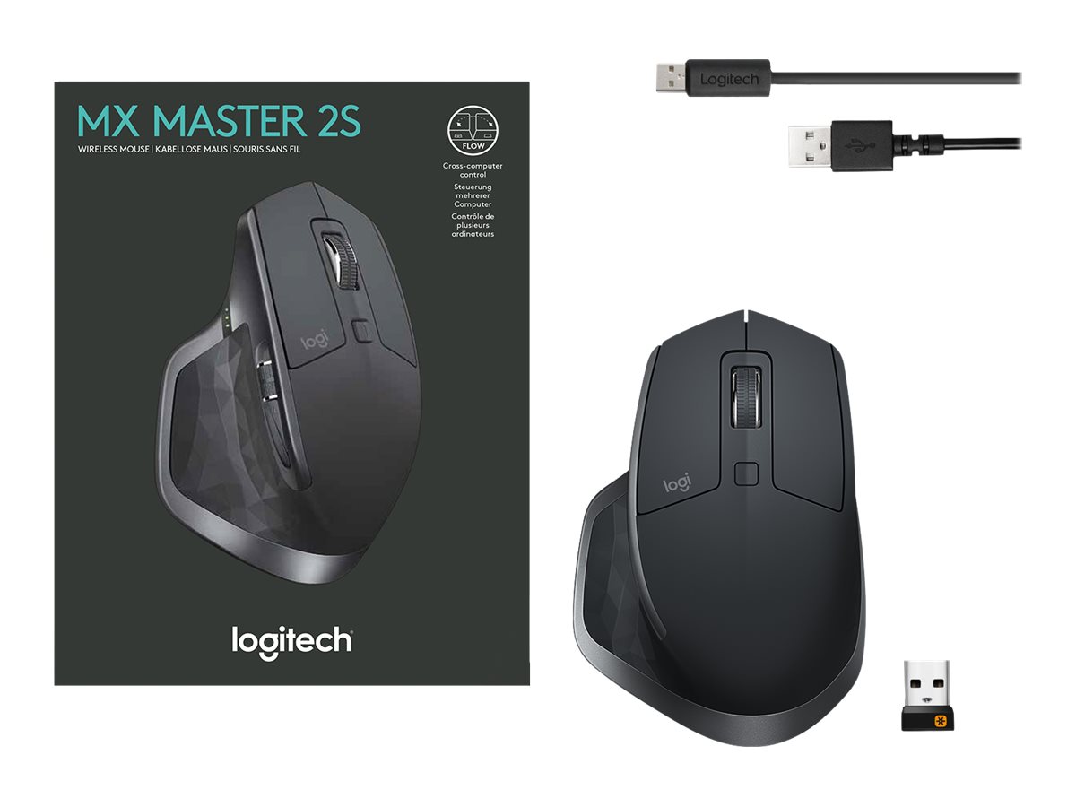 LOGITECH MX Master 2S Wireless Mouse - GRAPHITE