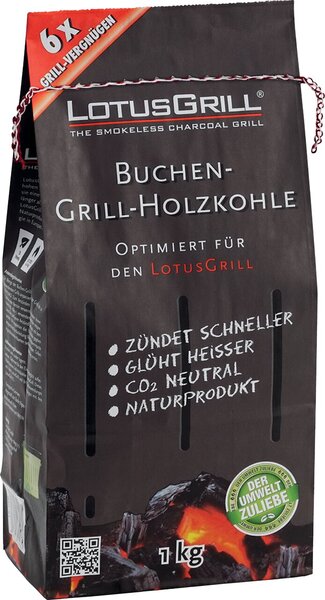 Buchenholzkohle 1 kg 