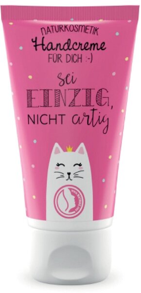 Handcreme 30ml Motiv Katze mit Bio-Sheabutter