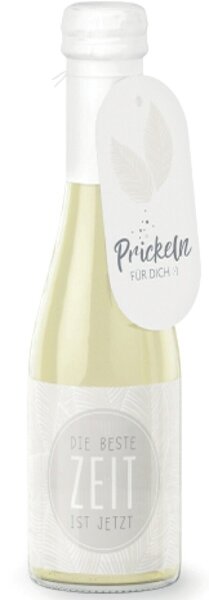 Perlwein0,2L mit Motiv Feder Enthält Alkohol (s. Verpackung )