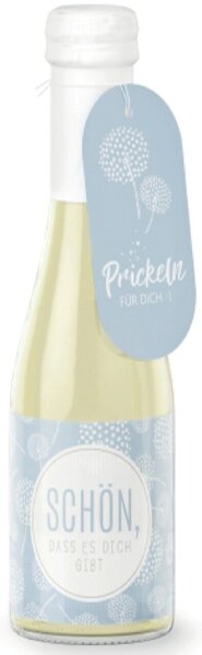 Perlwein0,2L mit Motiv Pusteblume Enthält Alkohol (s. Verpackung )