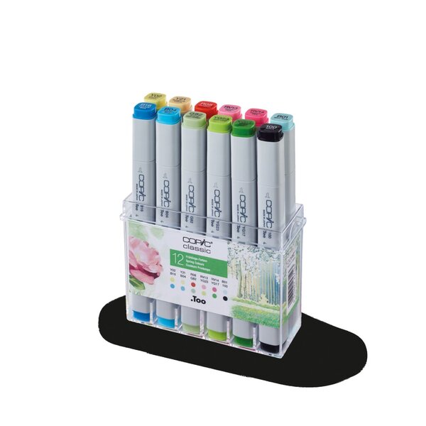 Layoutm. Copic Set Frühlingfarben 12 Stück