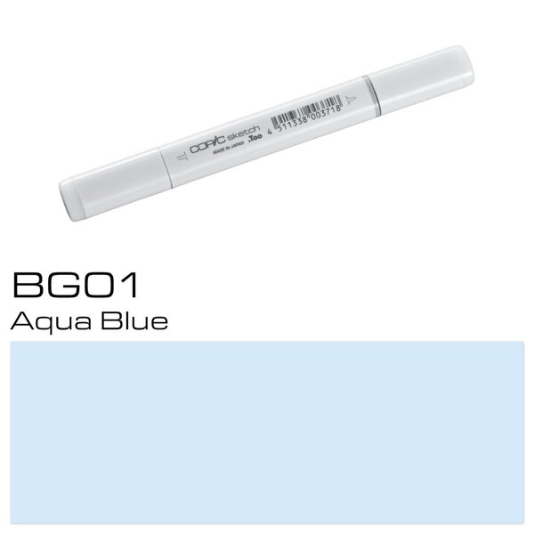 Layoutmarker Copic Sketch Typ BG - Aqua Blue