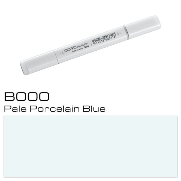 Layoutmarker Copic Sketch Typ B - 0 Pale Porcelain Blue