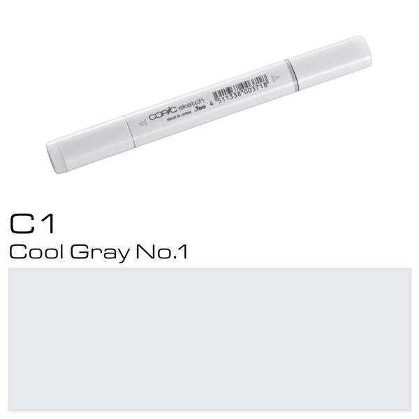 Layoutmarker Copic Sketch Typ C - 1 Cool Grey