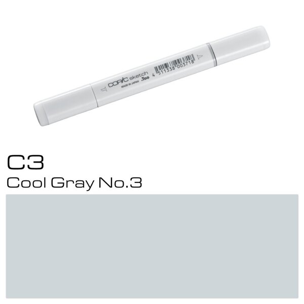 Layoutmarker Copic Sketch Typ C - 3 Cool Grey