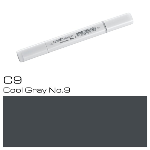 Layoutmarker Copic Sketch Typ C - 9 Cool Grey