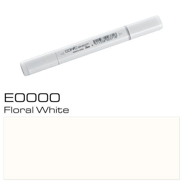 Layoutmarker Copic Sketch Typ E - 0 Floral White