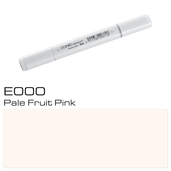 Layoutmarker Copic Sketch Typ E - 0 Pale Fruit Pink