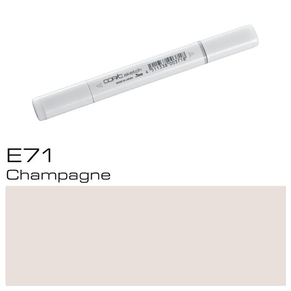 Layoutmarker Copic Sketch Typ E - 7 Champagne