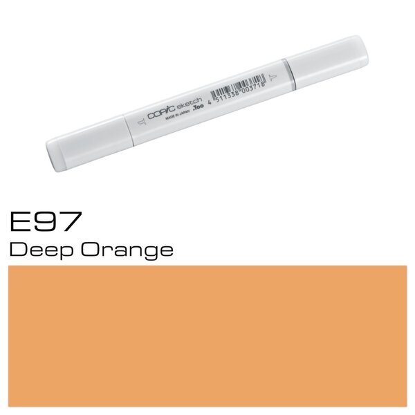 Layoutmarker Copic Sketch Typ E - 9 Deep Orange