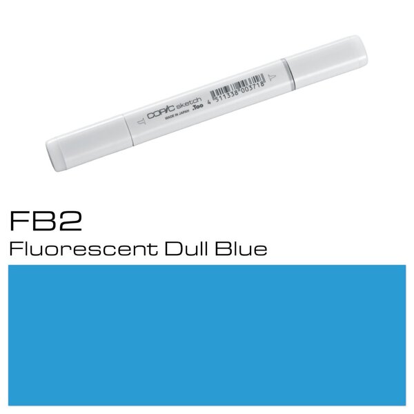 Layoutmarker Copic Sketch Typ FB - Fluorescent Dull Blue Green