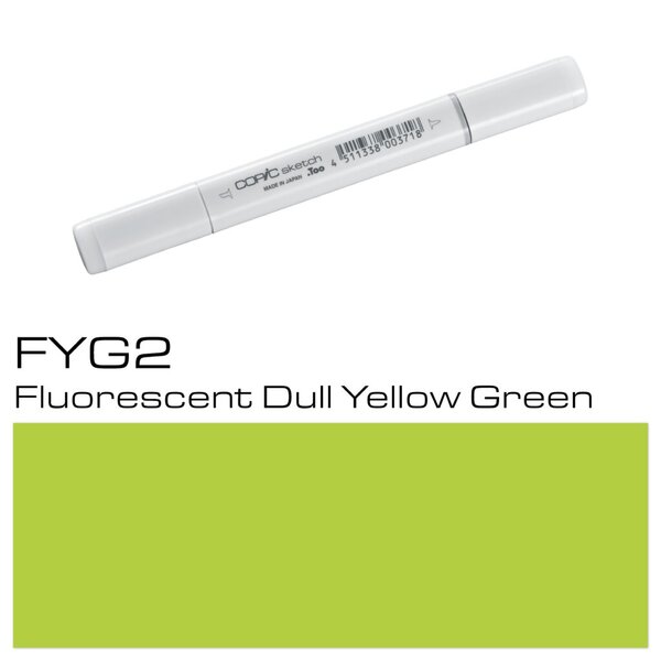 Layoutmarker Copic Sketch Typ FYG - Fluorescent Dull Yellow Green