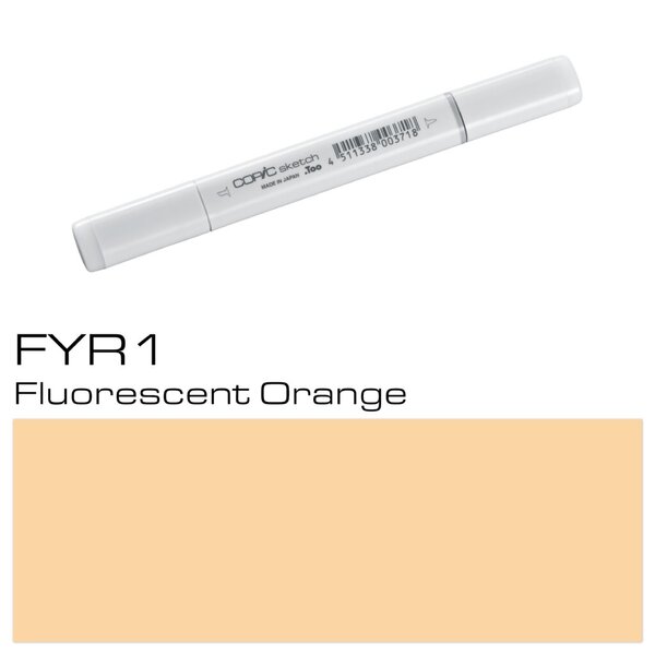 Layoutmarker Copic Sketch Typ FYR - Fluorescent Orange